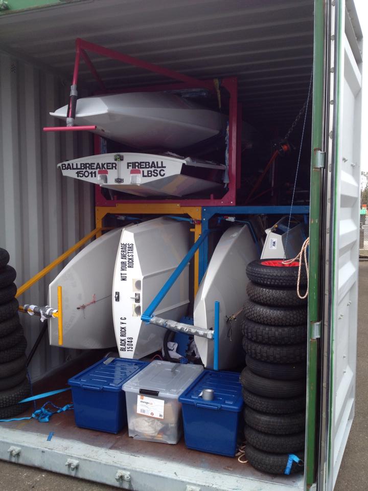 Australian Container Packed for Thailand - Fireball International