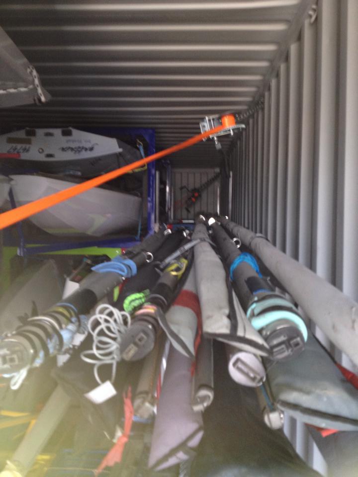 Australian Container Packed for Thailand - Fireball International